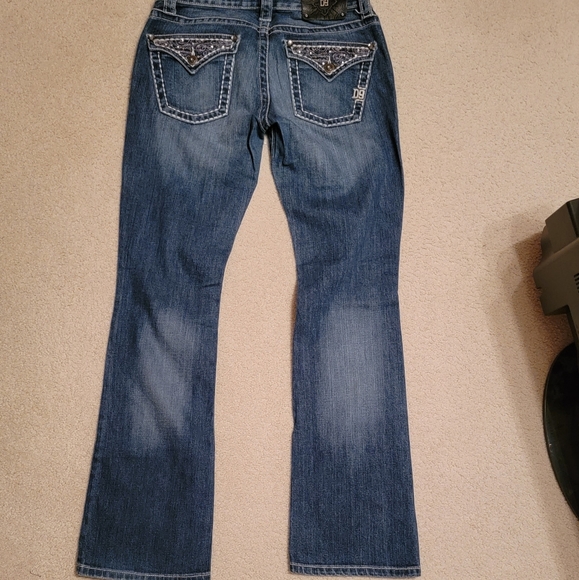 Junior's D9 Bootcut Jeans - Picture 2 of 4